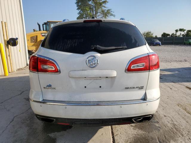 5GAKVBKD1GJ125990 - 2016 BUICK ENCLAVE WHITE photo 6