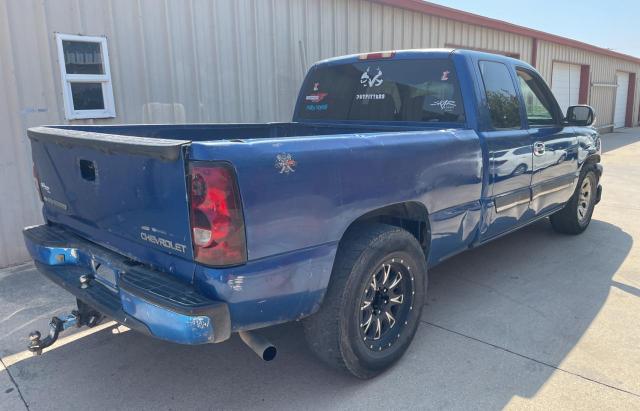 2GCEC19V041301251 - 2004 CHEVROLET SILVERADO C1500 BLUE photo 4