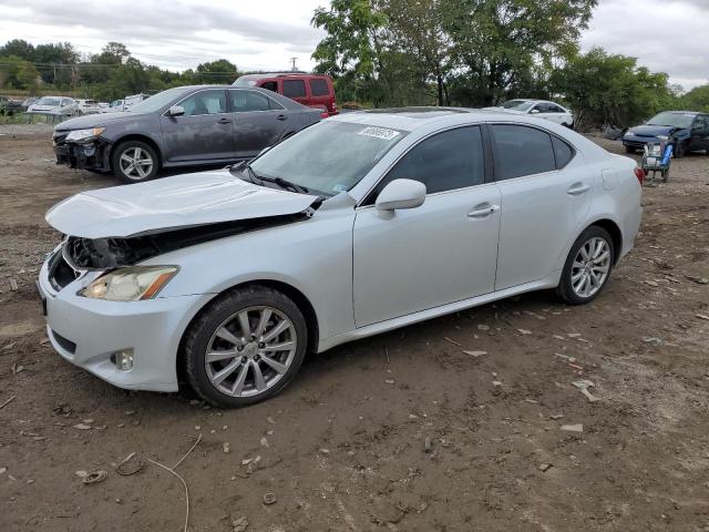 JTHCK262985016920 - 2008 LEXUS IS 250 WHITE photo 1