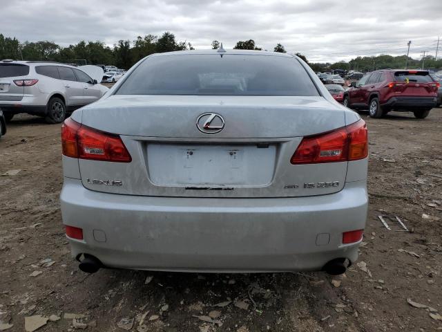 JTHCK262985016920 - 2008 LEXUS IS 250 WHITE photo 6