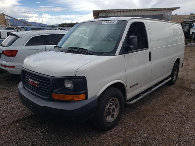 1GTGG25VX41900477 - 2004 GMC SAVANA G2500 WHITE photo 1