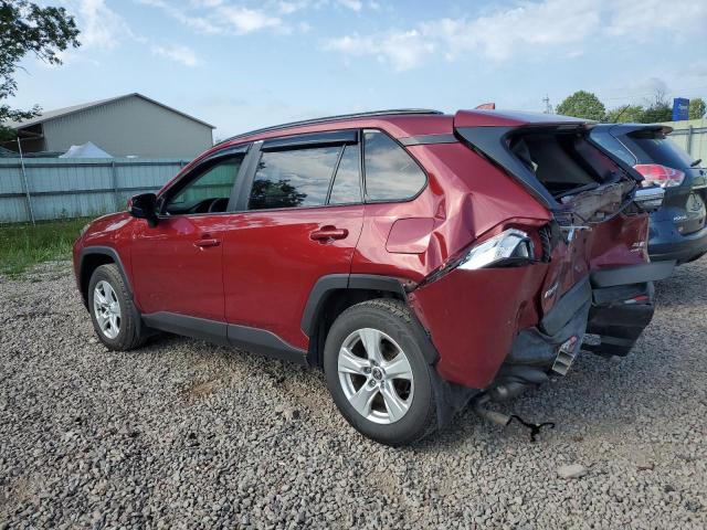 JTMP1RFV8MD073568 - 2021 TOYOTA RAV4 XLE RED photo 2