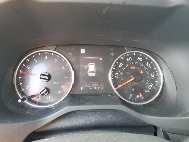 JTMP1RFV8MD073568 - 2021 TOYOTA RAV4 XLE RED photo 9