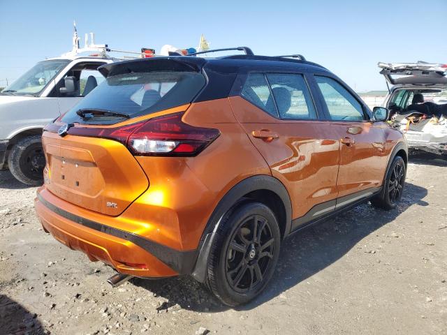 3N1CP5DV1ML535569 - 2021 NISSAN KICKS SR ORANGE photo 3