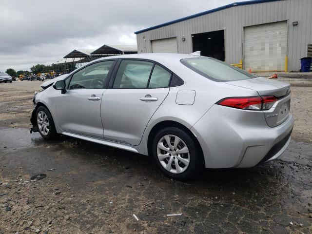 JTDEPMAE1MJ174565 - 2021 TOYOTA COROLLA LE SILVER photo 2