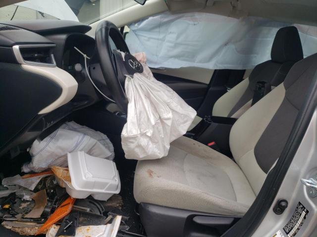 JTDEPMAE1MJ174565 - 2021 TOYOTA COROLLA LE SILVER photo 7