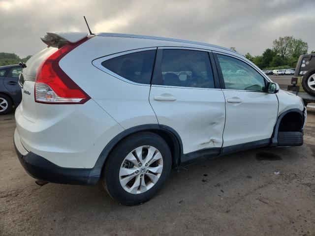 5J6RM4H73DL002344 - 2013 HONDA CR-V EXL WHITE photo 3