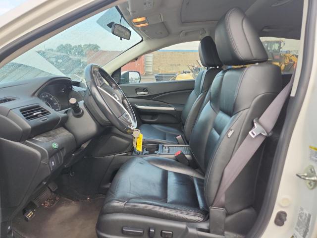 5J6RM4H73DL002344 - 2013 HONDA CR-V EXL WHITE photo 7