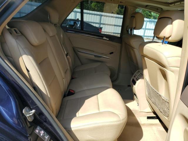 4JGBB8GB6BA625598 - 2011 MERCEDES-BENZ ML 350 4MATIC BLUE photo 10