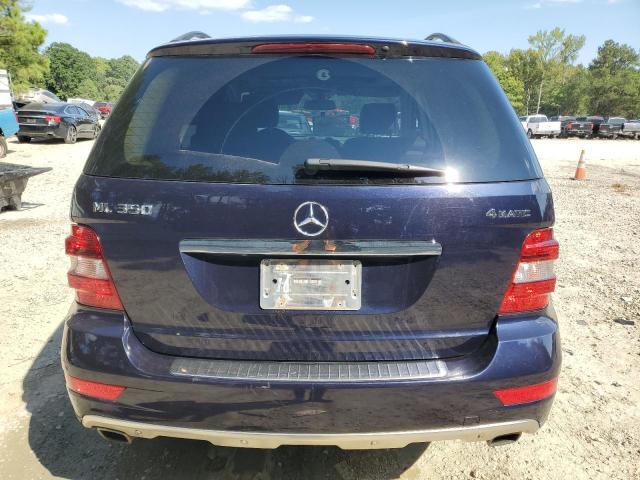 4JGBB8GB6BA625598 - 2011 MERCEDES-BENZ ML 350 4MATIC BLUE photo 6