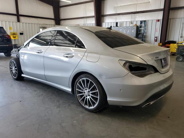 WDDSJ4EB7JN556324 - 2018 MERCEDES-BENZ CLA 250 SILVER photo 2