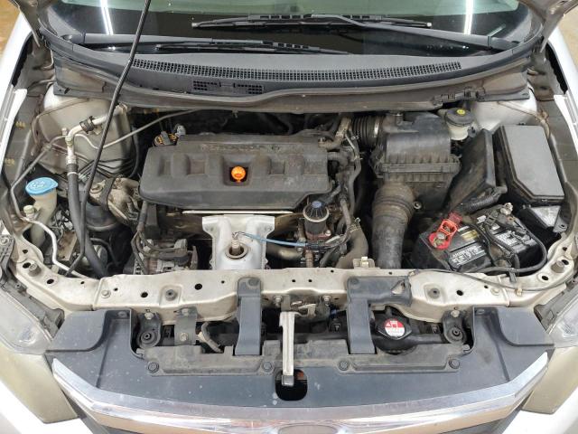 19XFB2F58CE008653 - 2012 HONDA CIVIC LX SILVER photo 11