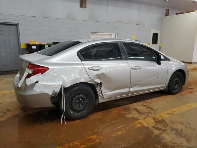 19XFB2F58CE008653 - 2012 HONDA CIVIC LX SILVER photo 3