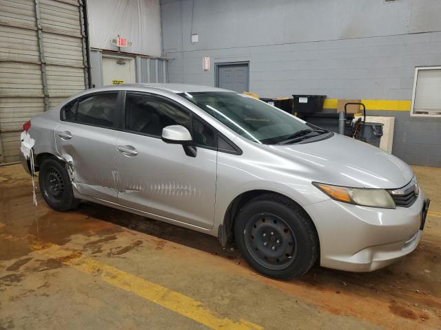 19XFB2F58CE008653 - 2012 HONDA CIVIC LX SILVER photo 4