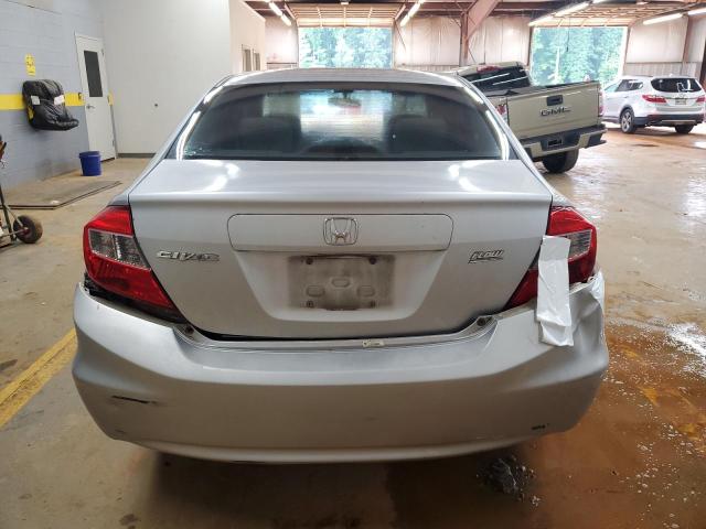 19XFB2F58CE008653 - 2012 HONDA CIVIC LX SILVER photo 6