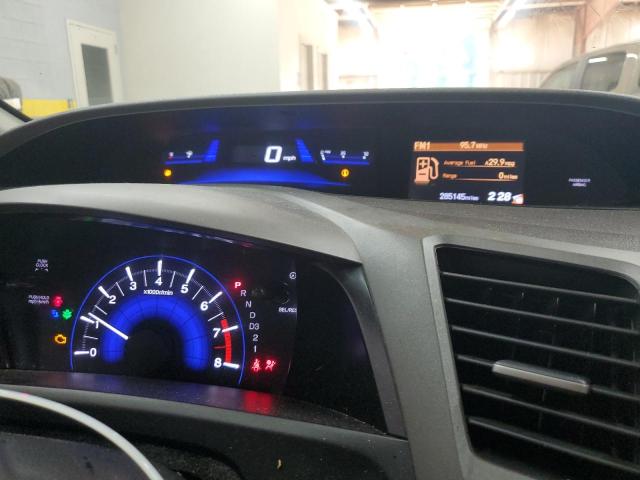 19XFB2F58CE008653 - 2012 HONDA CIVIC LX SILVER photo 9