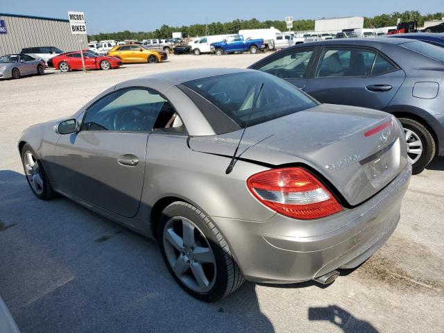 WDBWK56F65F027719 - 2005 MERCEDES-BENZ SLK 350 GRAY photo 2