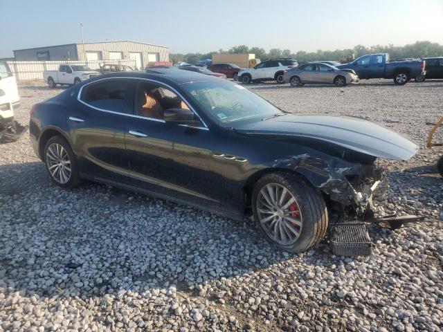 ZAM57RTA2F1140575 - 2015 MASERATI GHIBLI S შავი ფოტო 4