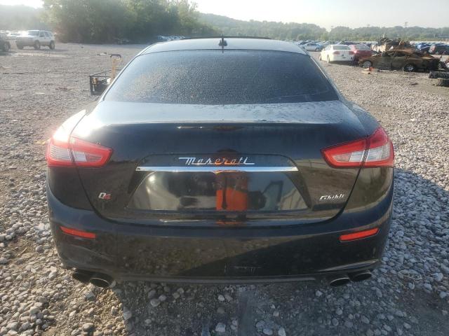 ZAM57RTA2F1140575 - 2015 MASERATI GHIBLI S შავი ფოტო 6