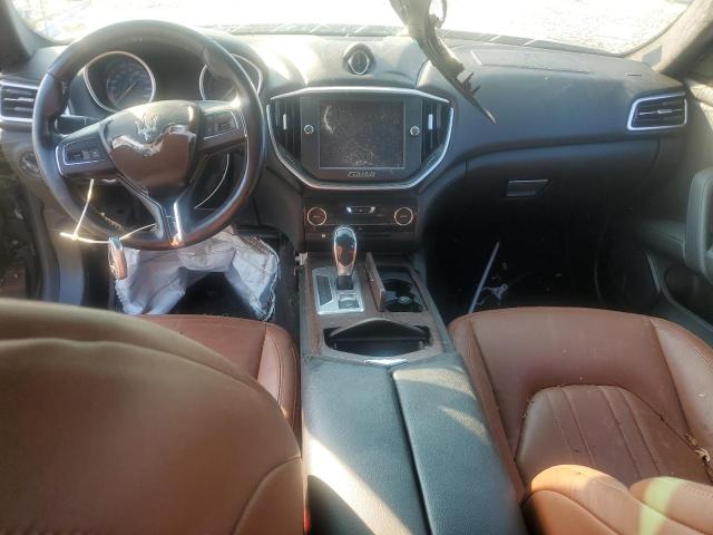 ZAM57RTA2F1140575 - 2015 MASERATI GHIBLI S შავი ფოტო 8