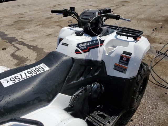 RGSWR32A2SB100489 - 2025 KAWASAKI BRUTE FORCE 450 A WHITE photo 5