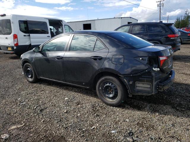 5YFBURHE3EP134757 - 2014 TOYOTA COROLLA L BLACK photo 2