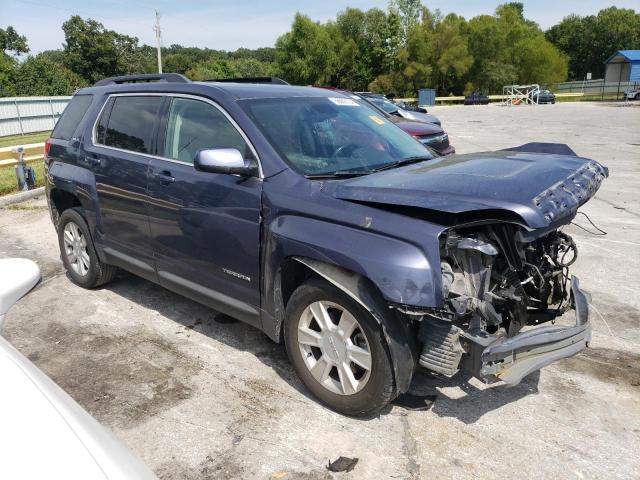 2GKALSEK7D6264755 - 2013 GMC TERRAIN SLE BLUE photo 4