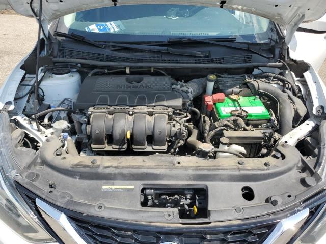 3N1AB7AP3KY400908 - 2019 NISSAN SENTRA S WHITE photo 11