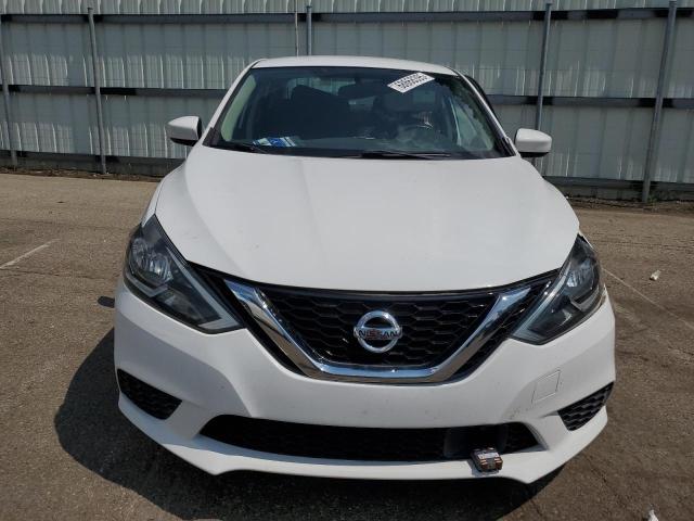 3N1AB7AP3KY400908 - 2019 NISSAN SENTRA S WHITE photo 5