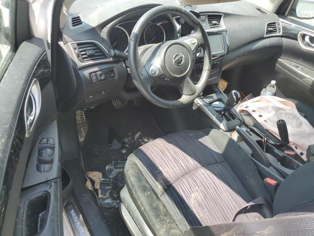 3N1AB7AP3KY400908 - 2019 NISSAN SENTRA S WHITE photo 8