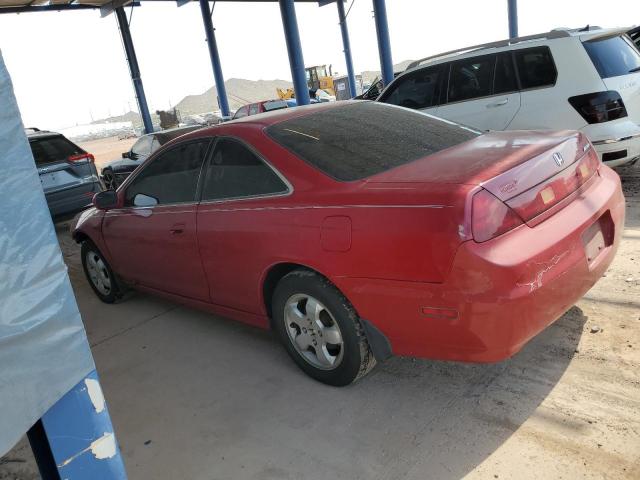1HGCG32532A024830 - 2002 HONDA ACCORD EX RED photo 2