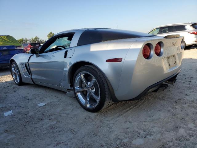 1G1YU2DW8B5105594 - 2011 CHEVROLET CORVETTE GRAND SPORT SILVER photo 2