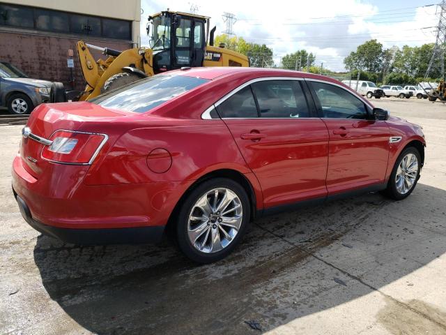 1FAHP2FW9BG113841 - 2011 FORD TAURUS LIMITED RED photo 3