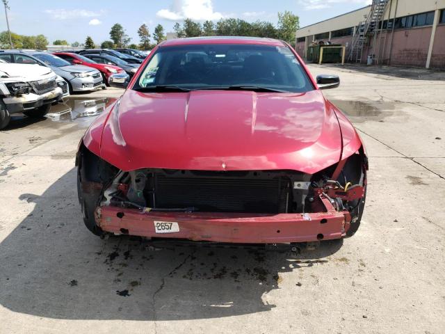 1FAHP2FW9BG113841 - 2011 FORD TAURUS LIMITED RED photo 5