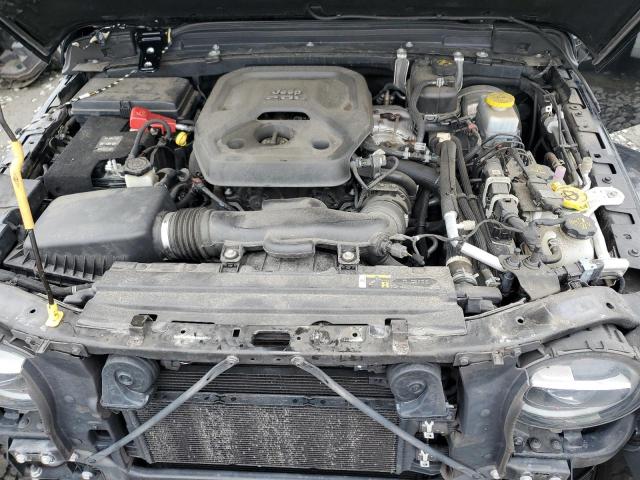 1C4HJXEN7KW622334 - 2019 JEEP WRANGLER U SAHARA أسود صورة 12