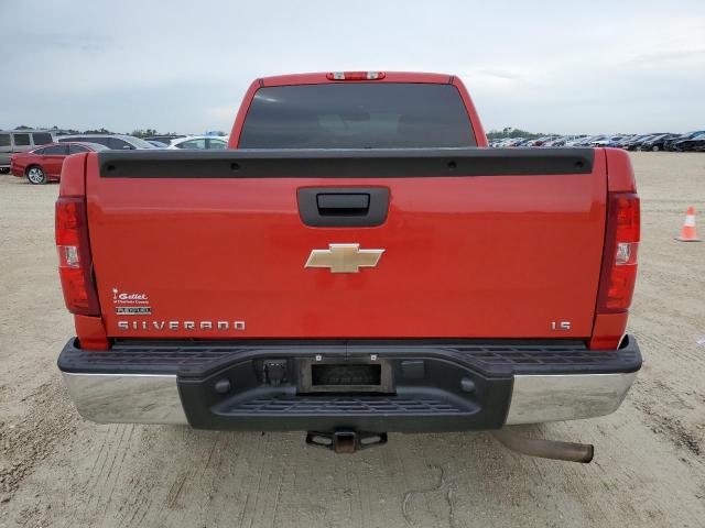 1GCRCREA8BZ444732 - 2011 CHEVROLET SILVERADO C1500  LS RED photo 6