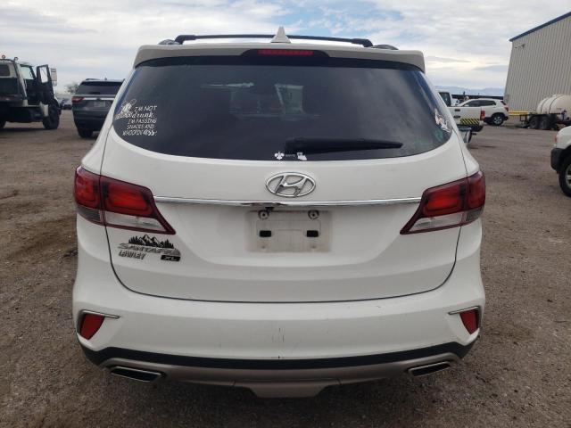 KM8SN4HF7KU303231 - 2019 HYUNDAI SANTA FE X SE WHITE photo 6