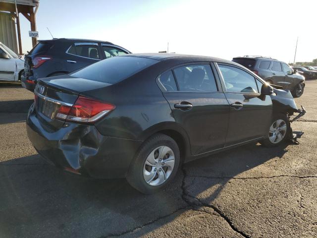 2HGFB2F50DH599150 - 2013 HONDA CIVIC LX 黑色 照片 3