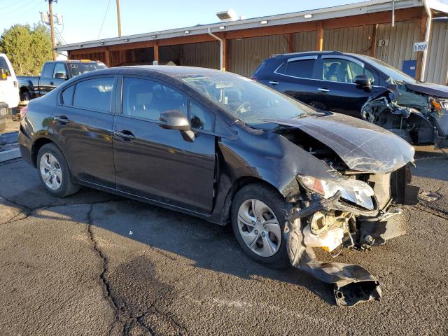 2HGFB2F50DH599150 - 2013 HONDA CIVIC LX 黑色 照片 4