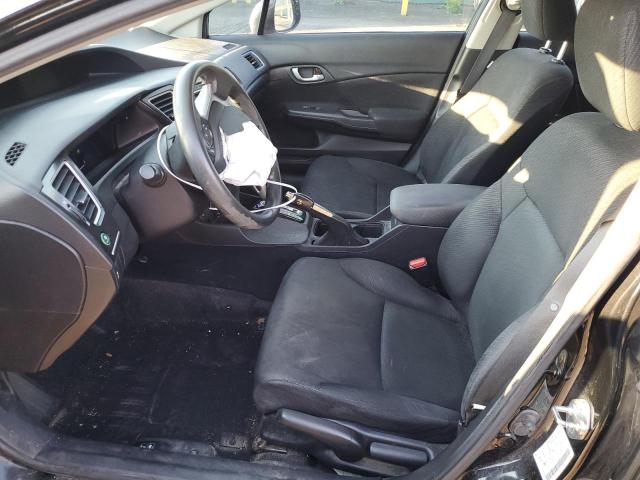 2HGFB2F50DH599150 - 2013 HONDA CIVIC LX 黑色 照片 7