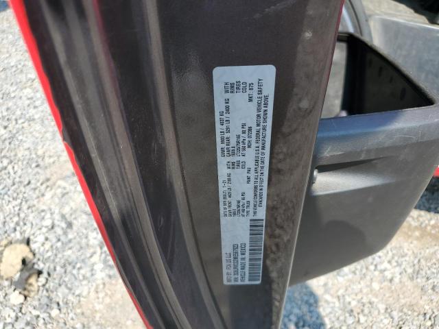 3C6LRVCG2ME567923 - 2021 RAM PROMASTER 2500 HIGH Կարմիր լուսանկար 12