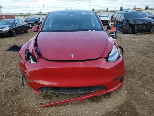 5YJYGDEE7LF045503 - 2020 TESLA MODEL Y წითელი ფოტო 5
