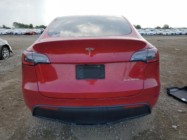 5YJYGDEE7LF045503 - 2020 TESLA MODEL Y წითელი ფოტო 6