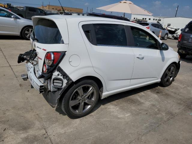 1G1JG6SB8D4237294 - 2013 CHEVROLET SONIC RS WHITE photo 3