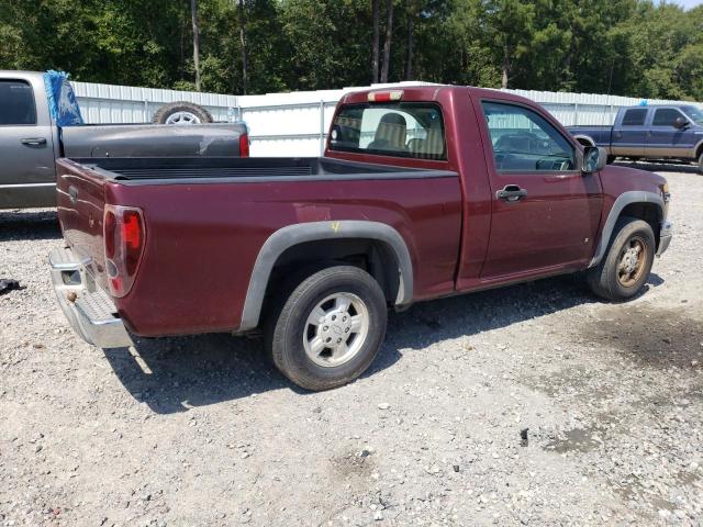 1GCCS149078201351 - 2007 CHEVROLET COLORADO MAROON photo 3