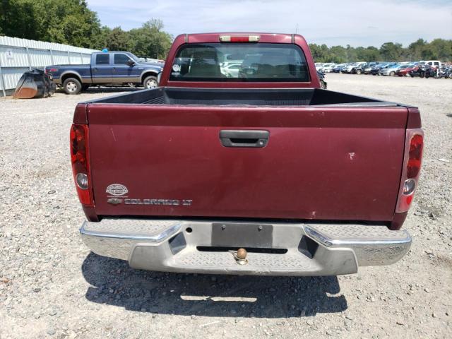 1GCCS149078201351 - 2007 CHEVROLET COLORADO MAROON photo 6