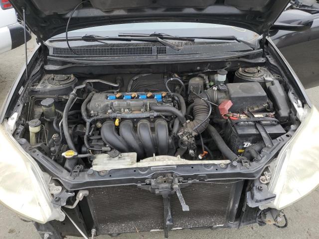 2T1KR32E83C114850 - 2003 TOYOTA COROLLA MA XR BLACK photo 11