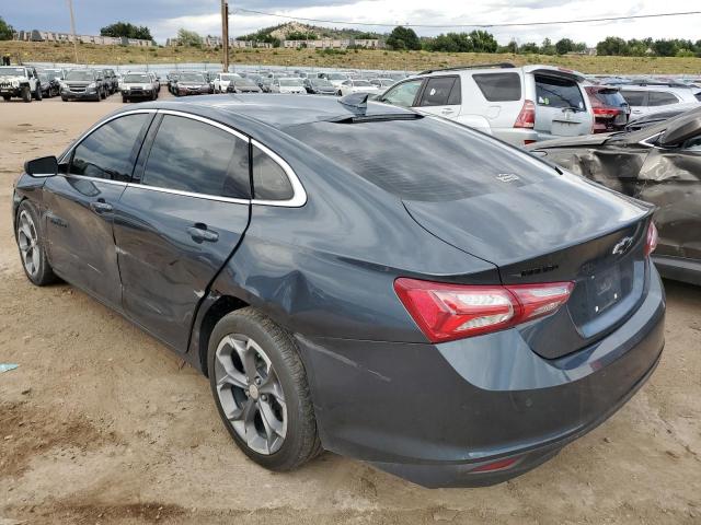 1G1ZD5ST7LF156448 - 2020 CHEVROLET MALIBU LT CHARCOAL photo 2