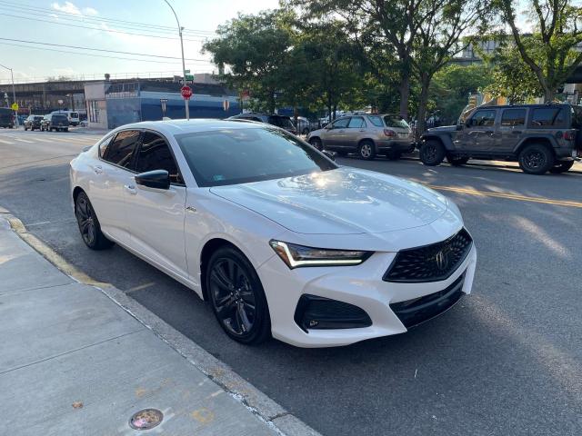 19UUB6F50NA003694 - 2022 ACURA TLX TECH A WHITE photo 1