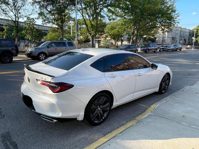 19UUB6F50NA003694 - 2022 ACURA TLX TECH A WHITE photo 4